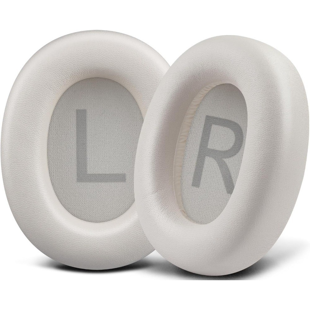 แผ่นรองหูฟังสําหรับหูฟัง QCY H3/H3 Lite, แผ่นรองหูฟังทดแทนพร้อมหนังโปรตีนที่นุ่มนวลขึ้น, โฟมแยกเสียง