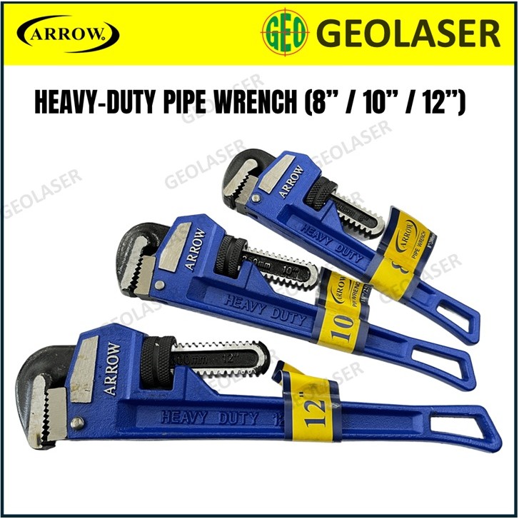 ประแจท่อชนิดเยอรมันสําหรับงานหนัก Arrow