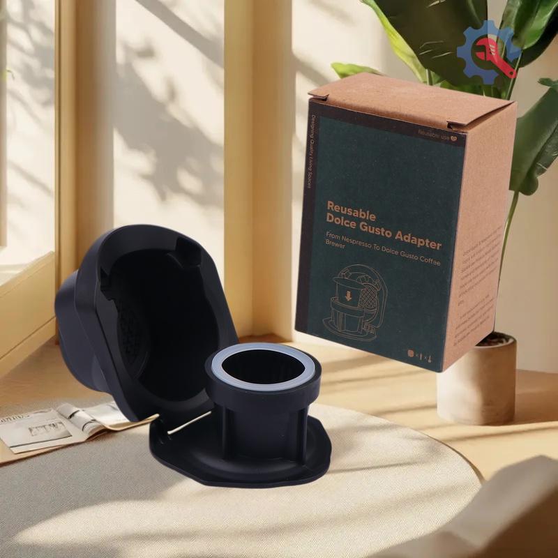 [GEX] ที่วางแปลงอะแดปเตอร์กาแฟแบบใช้ซ้ําได้สําหรับ Espresso Origl Line Capsulepatible พร้อม Dolce Gu