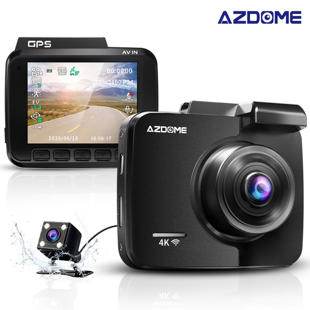 Cross-Border 4K Driving Recorder Dual Lens GS63H HD Night Vision GPS Driving Track WIFI โทรศัพท์มือถ