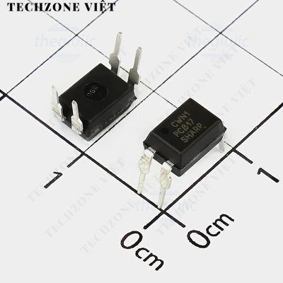 [10 ชิ้น]- PC817C Optosulator Transistance Output 5000Vrms 1 Channel, 4-DIP TechZone Viet