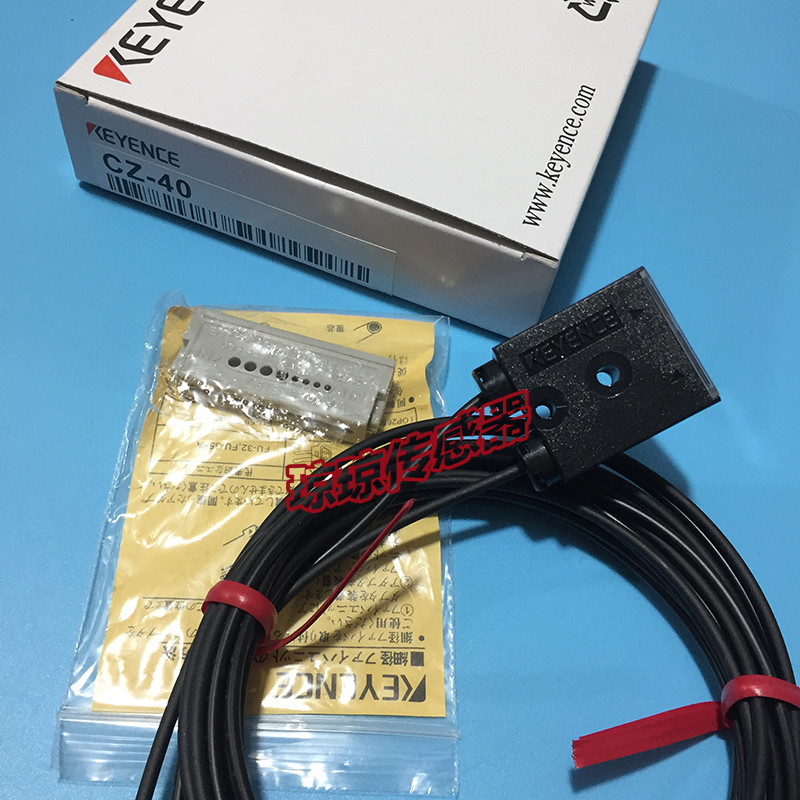 Keans CZ-40 CZ-41 เซ็นเซอร์ไฟเบอร์ออปติก สี Mark Color Optical Fiber Optical Sensor CZ-60