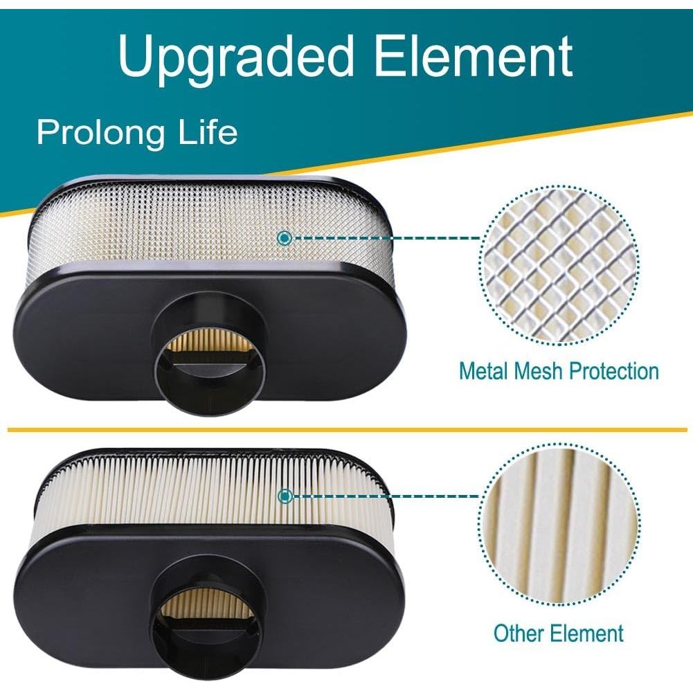 2 Pack FR691V Air Filter for Kawasaki FR651V FR730V FS481V FS541V FS600V FS651V FS691V FS730V Engine