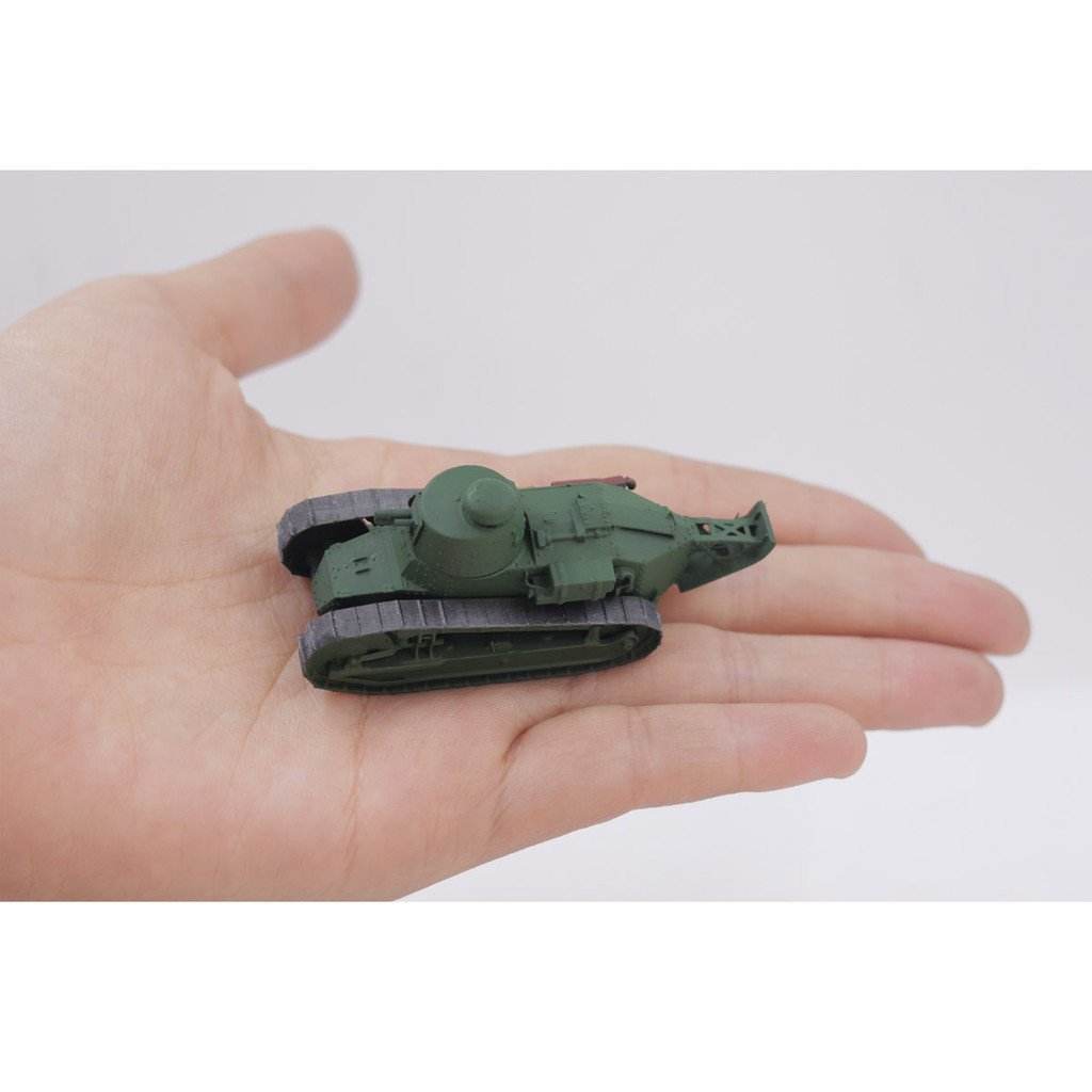 T Tank World Handheld War 1/72 Renault FT Light Tank ผลิตภัณฑ์สําเร็จรูปรุ่นกล่องตกแต่งไข่พร้อมสต็อก