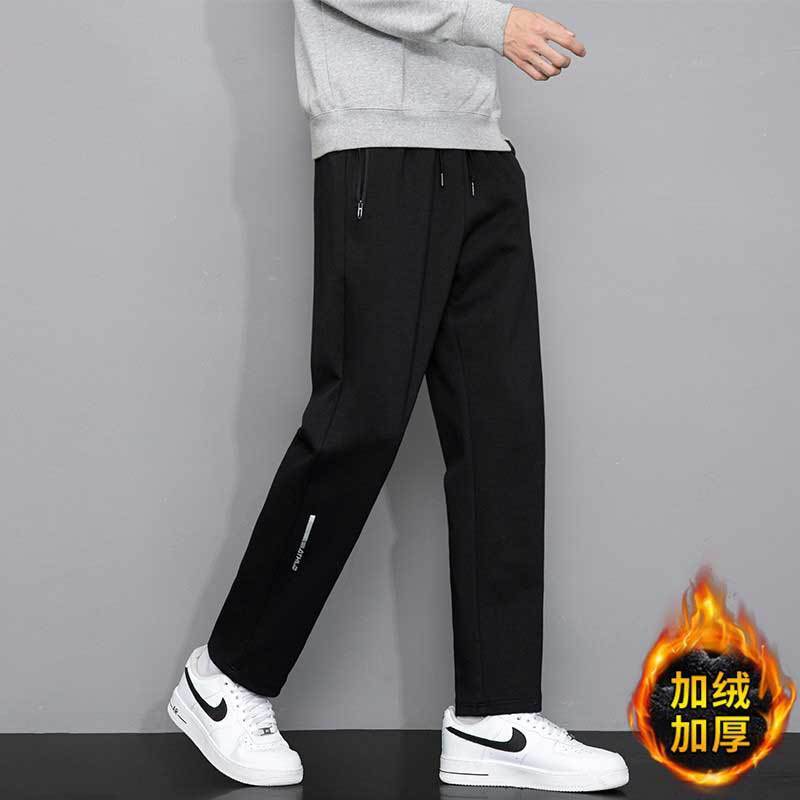 Fleece-Fleece-Fleece-Fleece Pants Mens Autumn Winter Fleece-Fleece @-