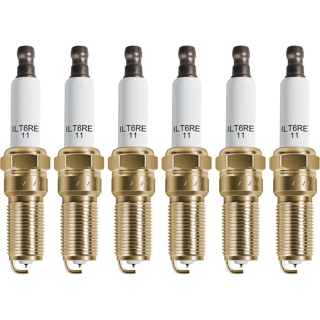 หัวเทียน 6509 LTR6IX-11 ใช้งานร่วมกับ F150 F250 Explorer Mustang, สําหรับ Allure Enclave, สําหรับ AT