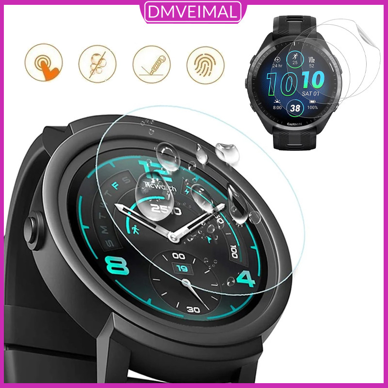 ฟิล์มกระจกนิรภัย / ฟิล์มอ่อน TPU for Smartwatch Garmin Forerunner 165/Forerunner 158/Forerunner 55 อุปกรณ์ป้องกันหน้าจอ