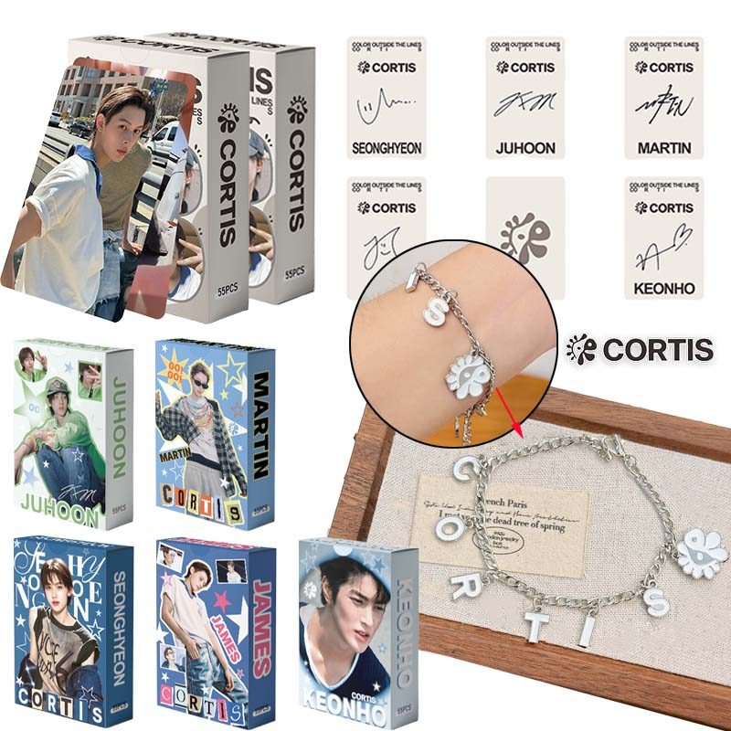 92 ชิ้น Cortis Photocard Lomocard MARTIN JAMES JUHOON SEONGHYEON KEONHO การ์ดโฮโลแกรมพร้อมสติ๊กเกอร์