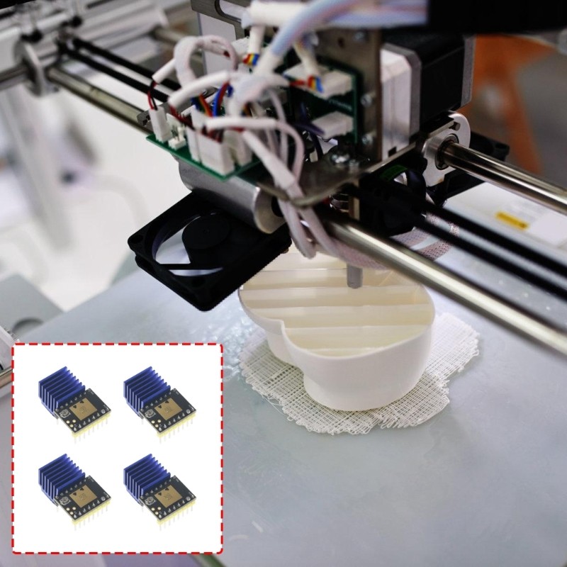 GENUG Quiet Operation 2209 2208 ATD5833 Stepper Motor Driver Module สําหรับเครื่องพิมพ์ 3D