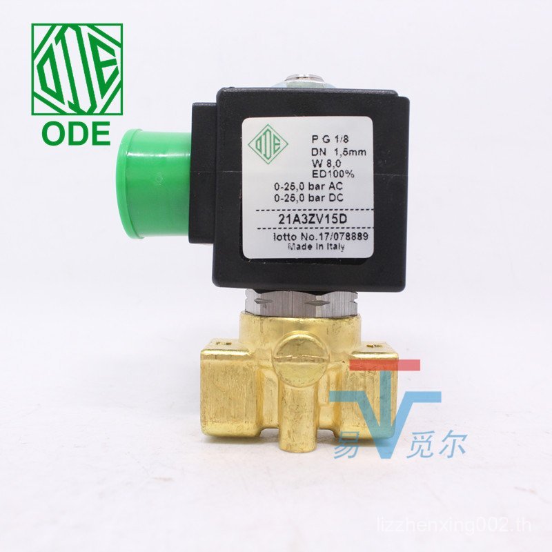อิตาลีod ปกติเปิดโซลินอยด์วาล์ว 21a3zv15d นําเข้า Miniature ตรงประเภท Two-Way Solenoid สวิทช์วาล์ว