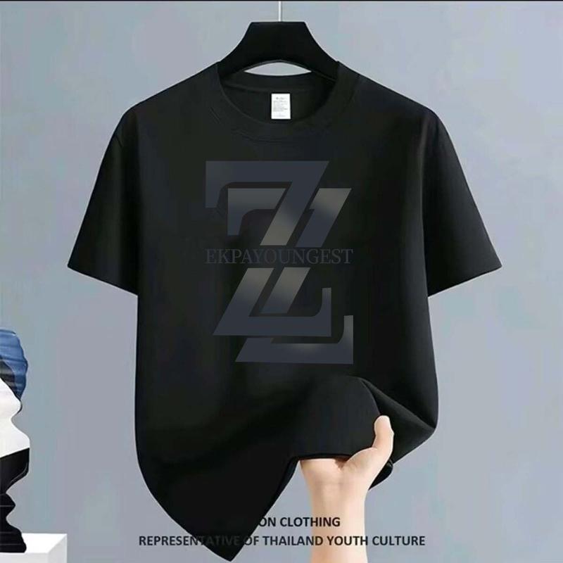 เสื้อยืดแฟชั่น ผ้าฝ้ายแท้ ดีไซน์ทันสมัย ใส่แล้วดูดี มีสไตล์ ไม่ย้วยง่าย เสื้อยืดแฟชั่นสุดชิคเหมาะกับทุกโอกาส