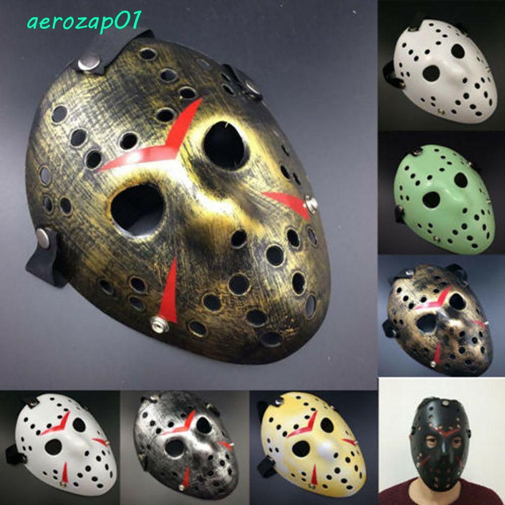 AEROZAP หน้ากาก Masquerade Hockey Horror Jason Voorhees เครื่องแต่งกาย PARTY PARTY PARTY PARTY PARTY