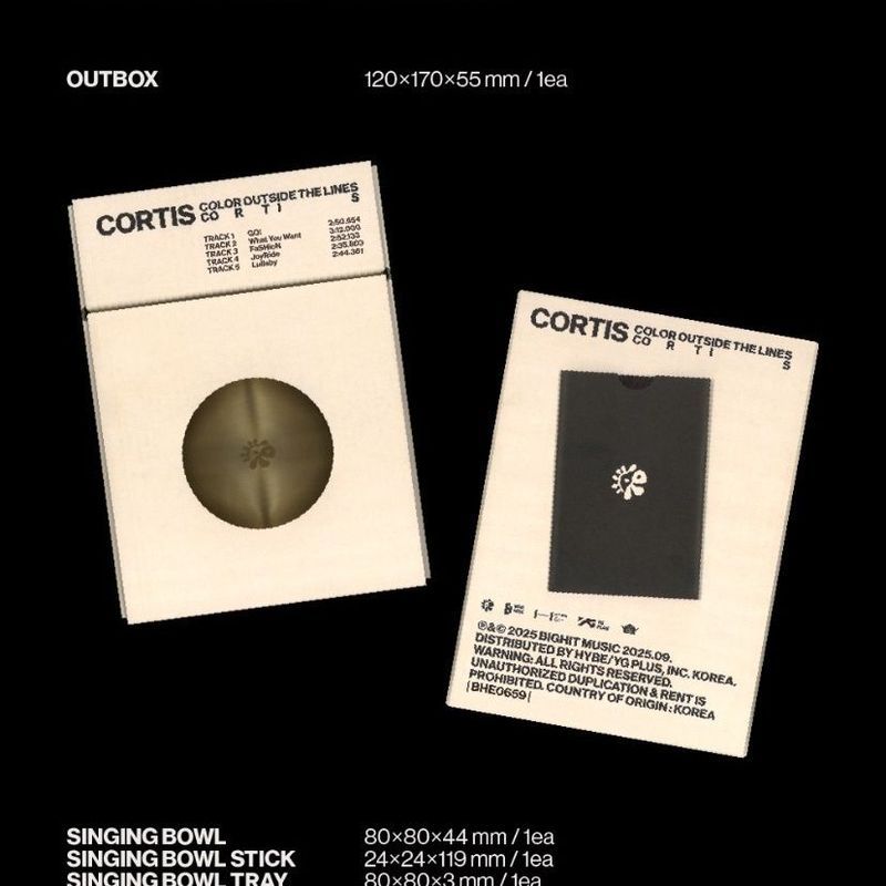 【พร้อมส่ง】cortis album อัลบั้ม CORTIS The 1st EP “COLOR OUTSIDE THE LINES” Album ของแท้ 100%