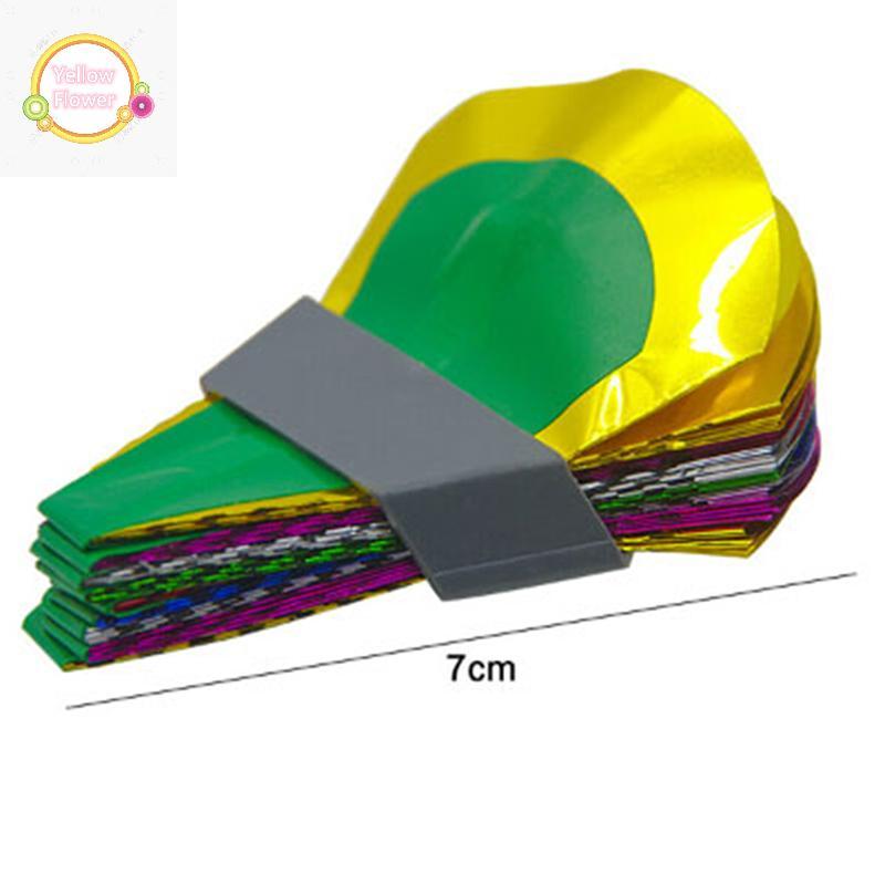 YellowFlower 9 ชิ้น/เซ็ตดอกไม้จากมือเปล่า Trick Close Up Stage Props TH