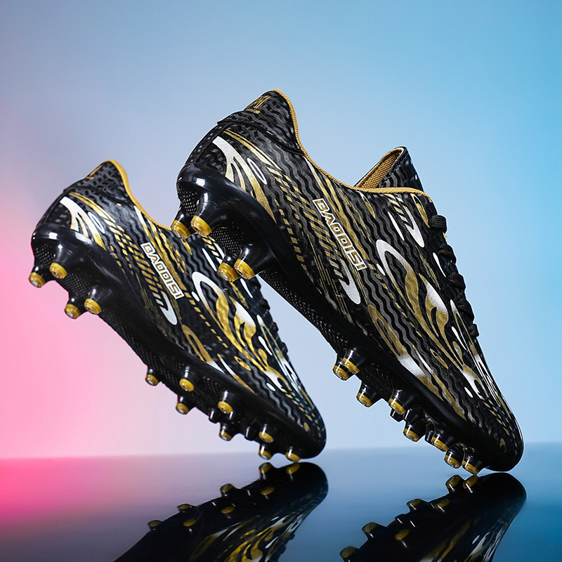 เด็กรองเท้าฟุตบอลยาว Spikes TF/AG Cleats รองเท้าผ้าใบ Original Society Ultralight ฟุตบอล Studded รอง