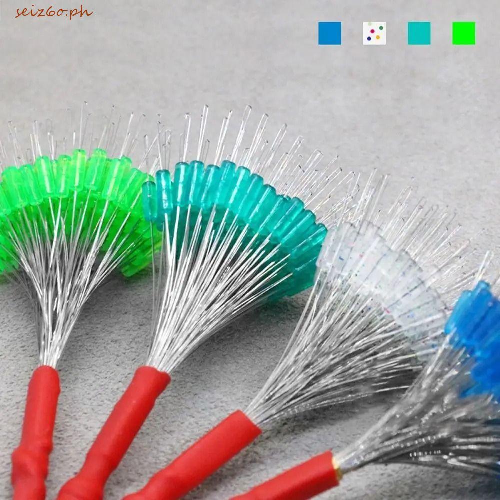 SEIZ6O 100pcs Fishing Space Beans, 5 ขนาดซิลิโคนสายตกปลา,สายตกปลา Professional Giant Objects Anti-St