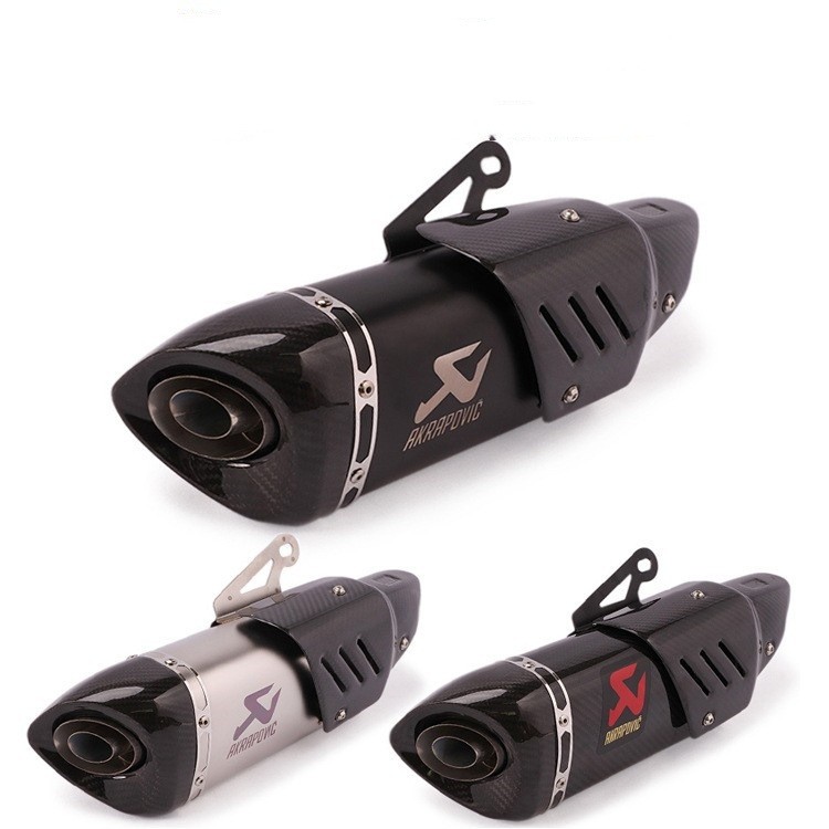 [Event Price] เหมาะสําหรับรถจักรยานยนต์ Z800 ZX6R Huanglong 3/600 NK400 R25 ท่อไอเสียราศีพิจิกดัดแปล