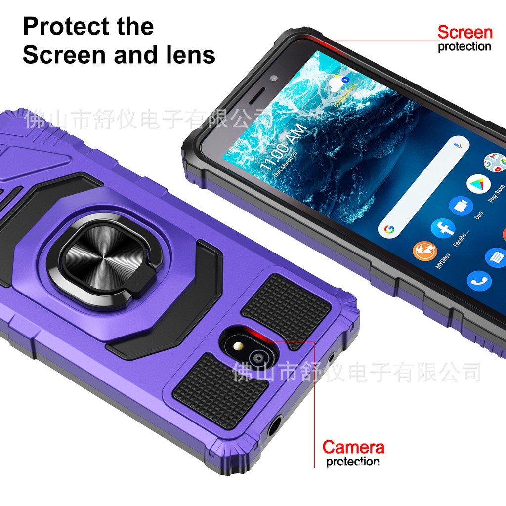 เหมาะสําหรับ Nokia Nokia G42 G310 5G TA-1573 แหวนเคสโทรศัพท์สองในหนึ่งเดียวเคสป้องกัน