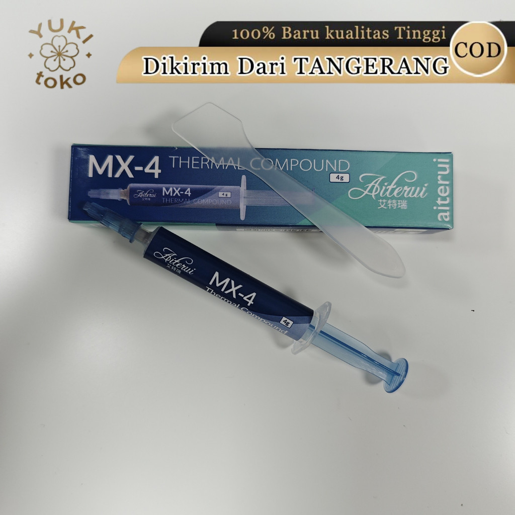 จาระบีความร้อน MX4 4Gram High Thermal Conduction Thermal Paste สําหรับ PC/แล็ปท็อป