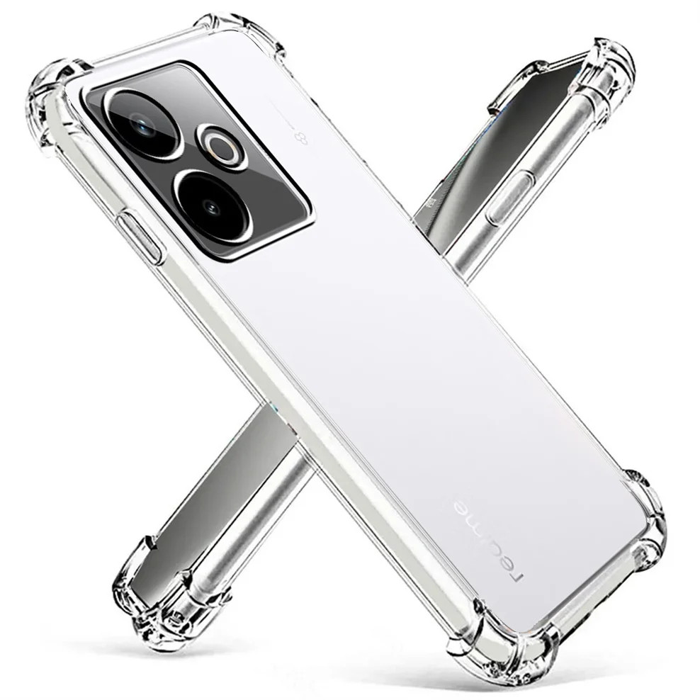 CASE REALME GT 7 / 7T SILICONE SOFTCASE ANTICRCK CLEAR SHOCKPROOF AIRBAG SLIM FIT DESIGN