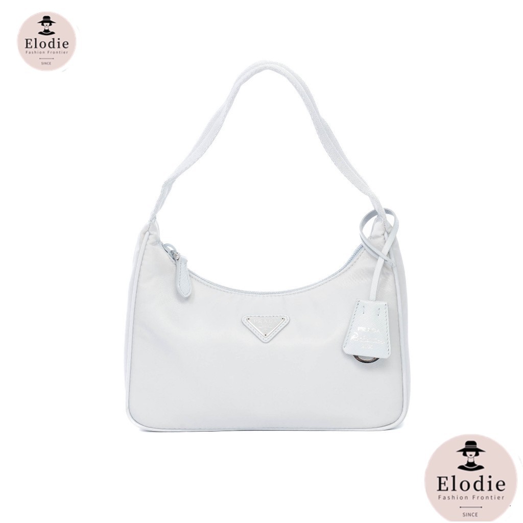 [ของแท้] PRADA RE-EDITION 2000 GREY NYLON SHW มีใบรับประกัน ตรวจสอบได้ทุกใบ
