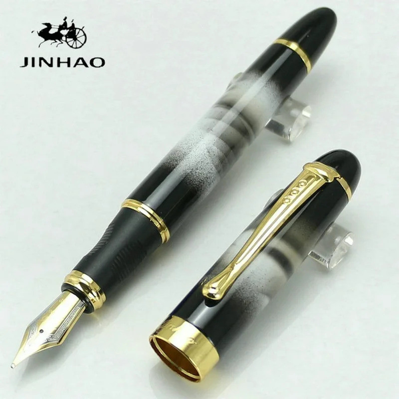 Must-Have Fountain Pen 18kgp 0.7mm Broad Nib ไม่มีกล่องดินสอเครื่องเขียนสํานักงานโรงเรียน 22 สีปากกา
