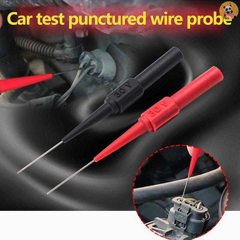 [CO] Car Tip Probes เครื่องมือวินิจฉัย Auto Multimeter Test Leads Extention Back Piercing Tools [TH]