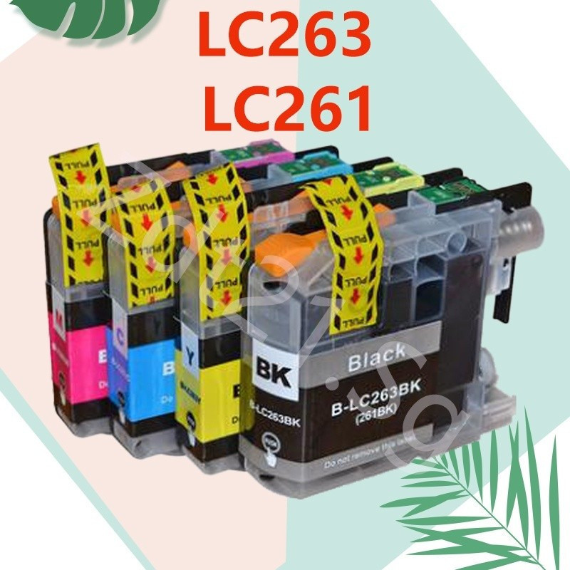 Compatibel Brother LC261 LC263 LC263BK CMY สําหรับ DCP-J562DW MFC-J480DW J680DW J880DW
