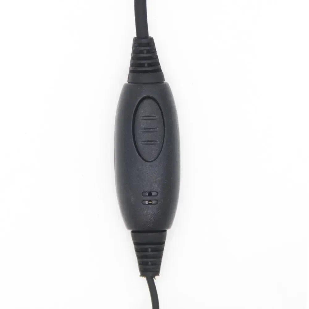 D รูปร่างหูฟังสําหรับ Kenwood ยางนุ่ม Earpiece ชุดหูฟังสําหรับ Baofeng วิทยุ BF-777S/888S UV-5R K พอ