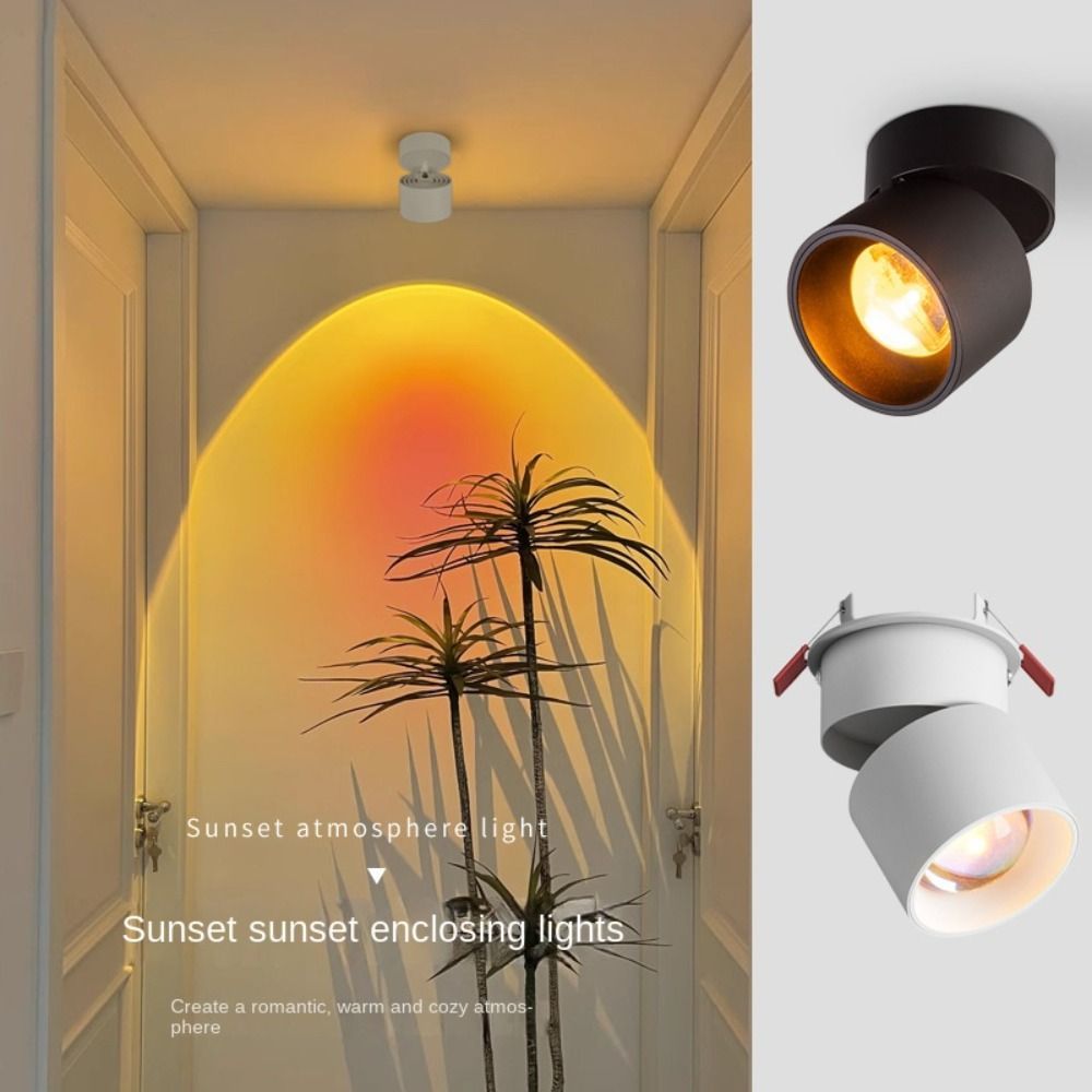 Cyberzap Led ติดตั้ง / recessed สปอตไลท์พับได้, ตกแต่งแสง ห้องนั่งเล่น ห้องนอน ทางเดิน