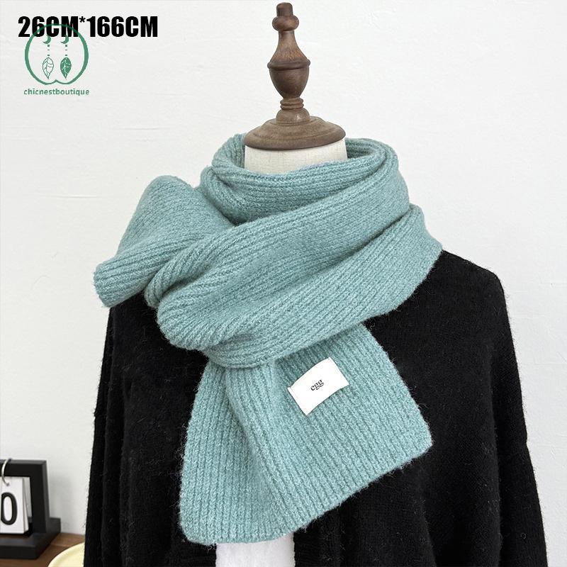 [Chicnest] ใหม่ฤดูใบไม้ร่วงและหนาว ผ้าพันคอลายแฟชั่นสำหรับผู้หญิง ทำจากวัสดุ faux cashmere ยืดหยุ่น windproof ให้ความอบอุ่น - รูปที่ 5