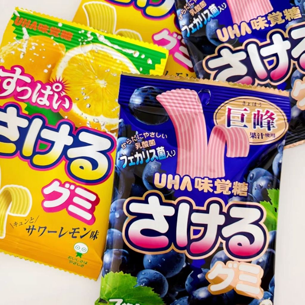นําเข้า Yoha Taste Candy Sa Cute Shredded Gummy Candy Marshmallow Choo Grape Snacks20251112
