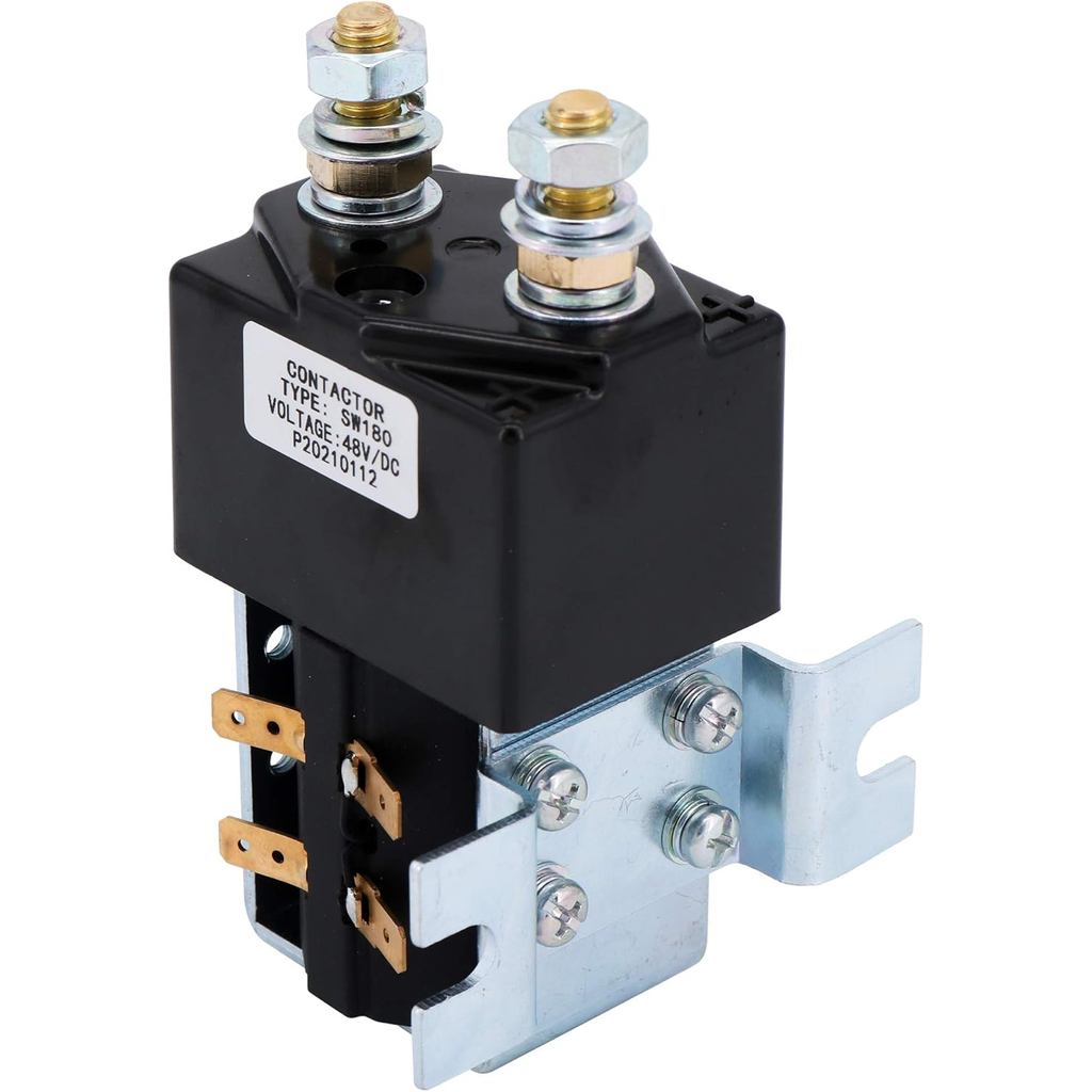 JEENDA UNIVERSAL DC Contactor Solenoid 48V 200Amp ต่อเนื่อง 1000 Amp Peak เข้ากันได้กับ EZGO Club CA
