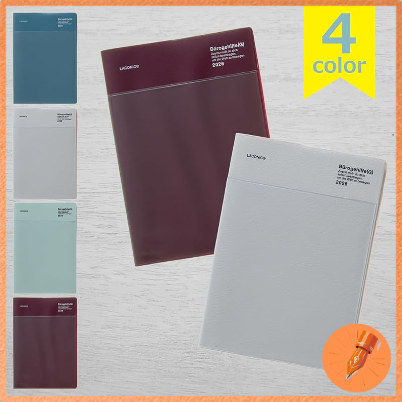 Laconic 2026 Weekly Pocket Planner Starting December 2025