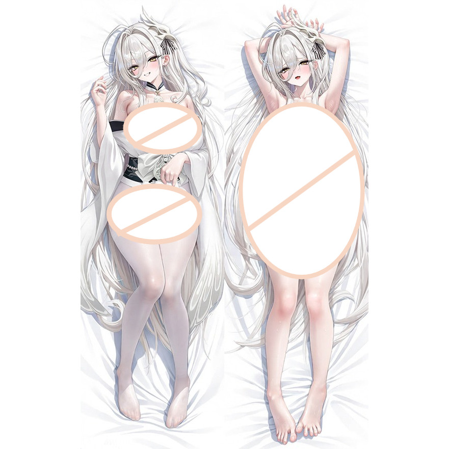 Dakimakura อะนิเมะ Hakuhou Azur Lane หมอนสองด้านปลอกหมอน