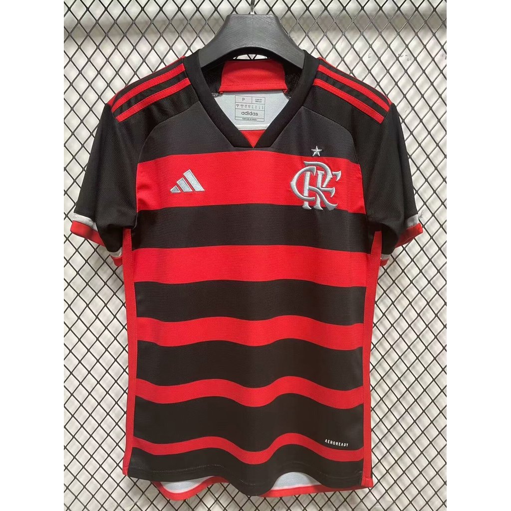 Flamengo Jersey เสื้อยืดกีฬาแห้งเร็ว