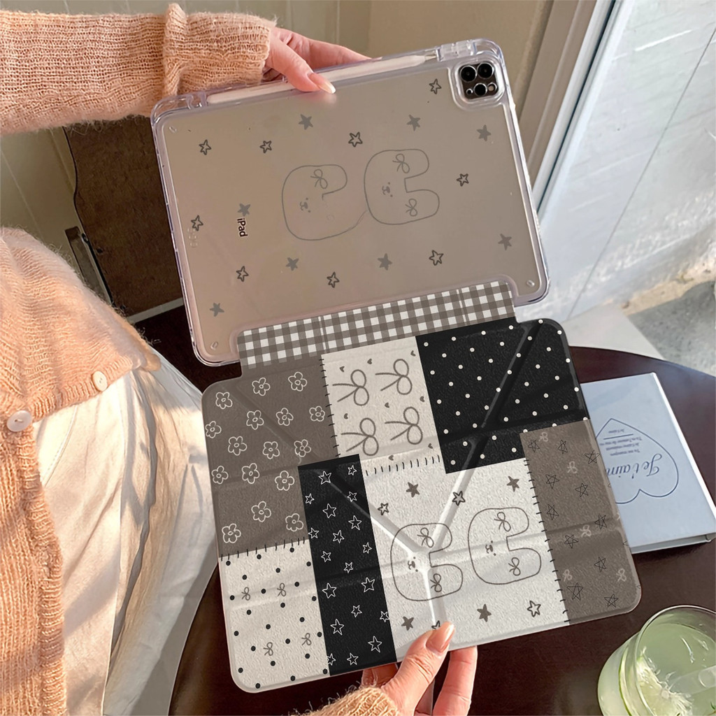 AIR7ใช้ได้กับ Mini5 Air6 Mini6 Air1 Gen7/8/9 Air7 2025 Pro Gen10 2024 Pro Air5 Gen11 A16 Gen5/6 ยี่ห้อใหม่ Drop Resistance IPad เคสป้องกัน