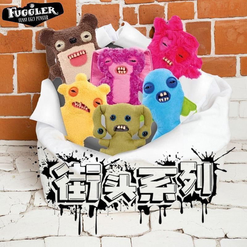 【พร้อมส่ง】fuggler โมเดล พวงกุญแจ ตุ๊กตา พวงกุญแจ พวงกุญแจ fuggler funny ugly monster fuggler spongeb