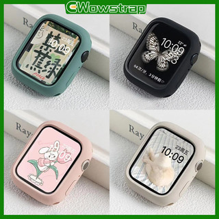 ซิลิโคนอ่อนฝากล่องยางกันชน for iWatch Apple Watch Ultra/SE 3 2 Series 11 10 9 8 7 6 5 49 46 42 45 44 40 41 38มม.