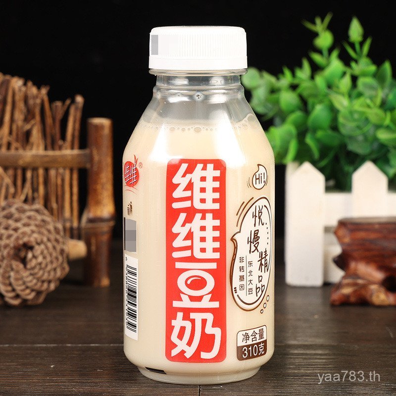 นมถั่วเหลืองพืชนมโปรตีนวิตามินมีคุณค่าทางโภชนาการอาหารเช้าขวด 310g เชิงพาณิชย์ * พร้อมดื่มนมถั่วเหลื