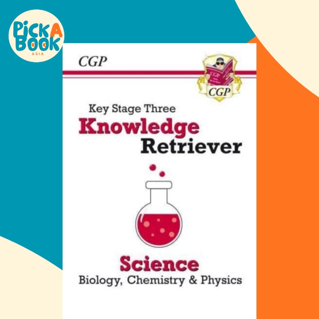 - KS3 Science Knowl Retriever โดย CGP Books (ฉบับสหราชอาณาจักรปกอ่อน)
