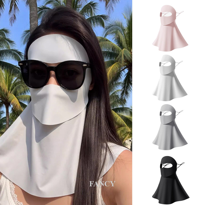 ฝาครอบคอและใบหน้า Unisex UPF 50+ | กันแดดนํ้าซึมไว ระบายอากาศดี