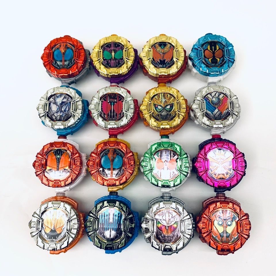 2025 สไตล์ใหม่ Bandai Kamen Rider ZI-O Shiwang Electroplating Dial Gashapon Transformation สร้างนักจ