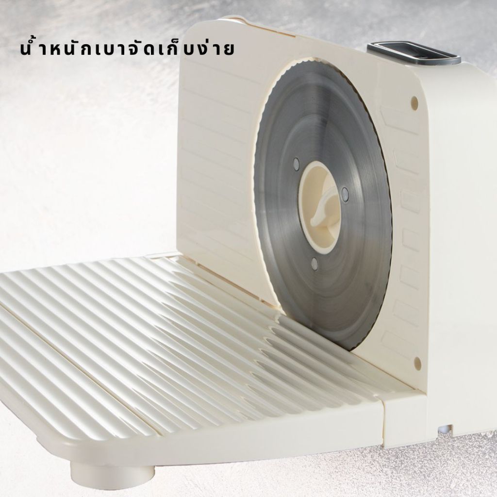 เครื่องสไลด์ A.8802 อาหารเอนกประสงค์ ใช้งานง่าย เหมาะสำหรับสไลซ์ขนมปัง เนื้อสัตว์ ชีส ผัก ผลไม้ - รูปที่ 3