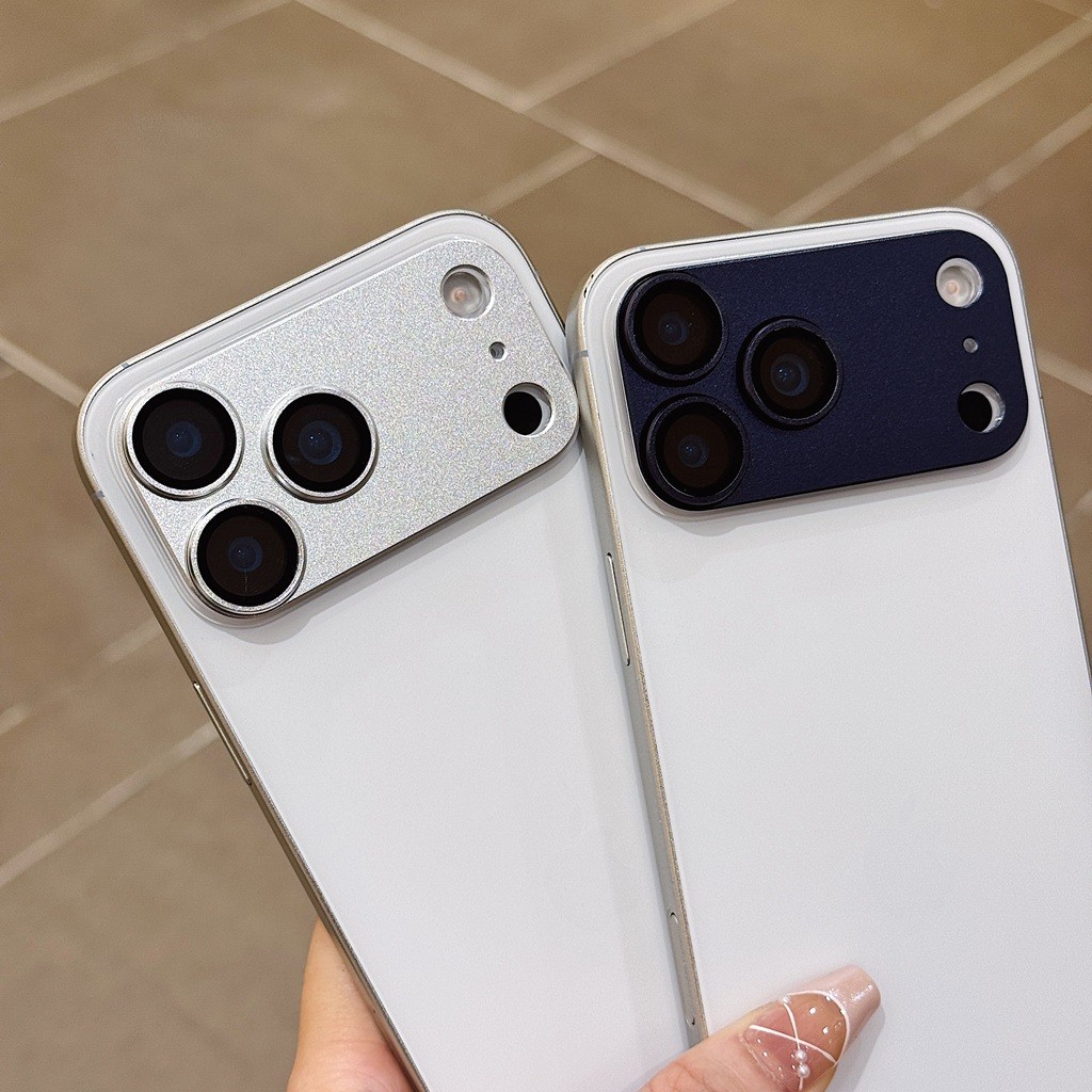 ฟิล์มกล้องโทรศัพท์สําหรับ ไอโฟน 17 มือโปร สูงสุด 17 อากาศแฟชั่นทุกการแข่งขันคู่โลหะเย็นเลนส์โทรศัพท์มือถือกลับป้องกันสติกเกอร์ปกตกแต่งโทรศัพท์มือถืออุ - รูปที่ 2
