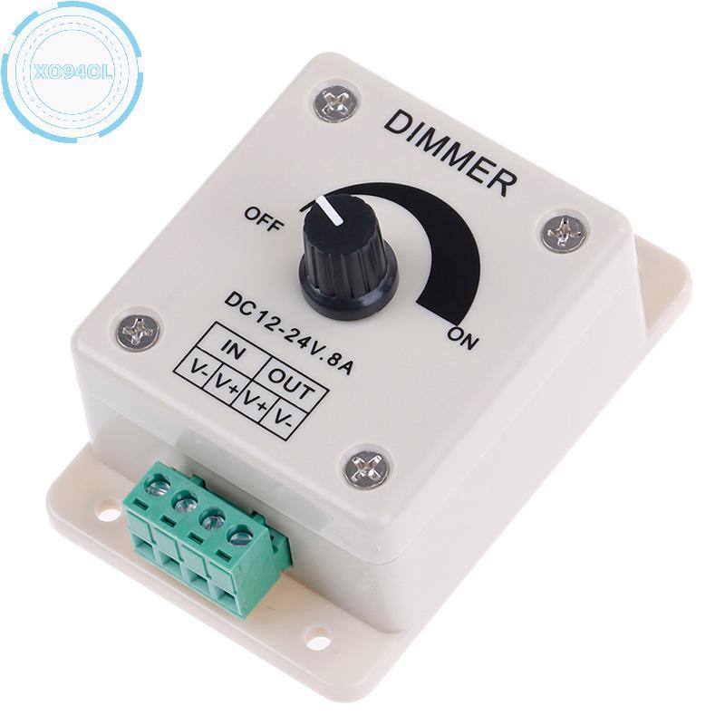Xo94ol 1Pc 12v-24v 8a pir sensor led strip light switch dimmer ความสว่าง controller TH