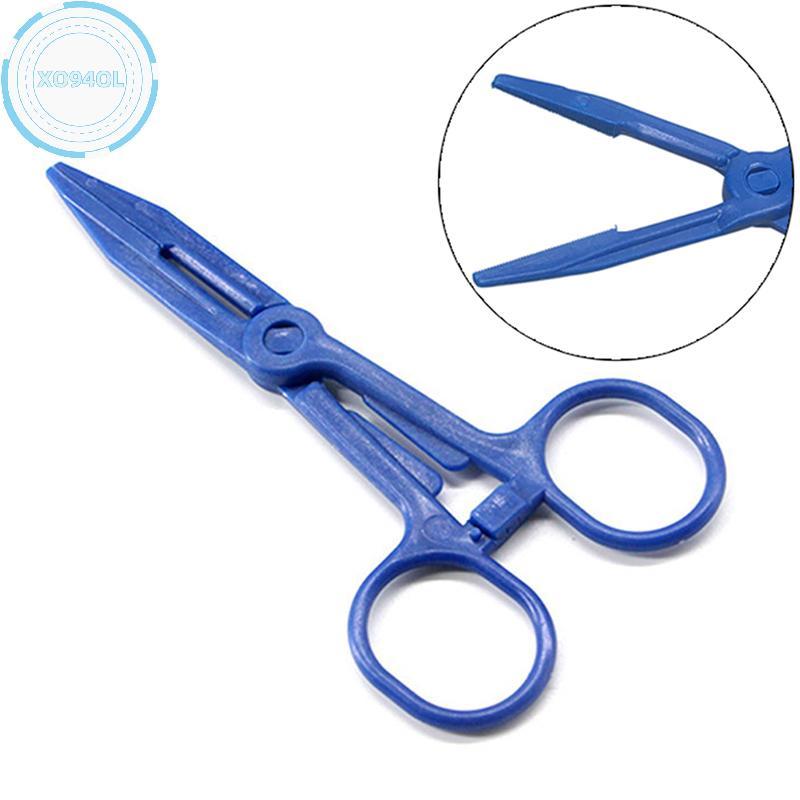 Xo94ol ทิ้ง ABS พลาสติก Hemostatic Forceps ผ่าตัดคีม Ourdoor First Aid เครื่องมือสําหรับพยาบาล Care 
