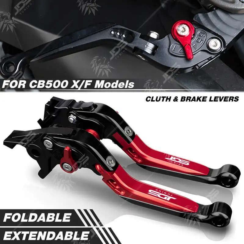 สําหรับ Honda CB500X/CB500F/CB 500 X/F คลัทช์คันโยกเบรคชุดพับปรับ Handle Levers อุปกรณ์เสริมรถจักรยา