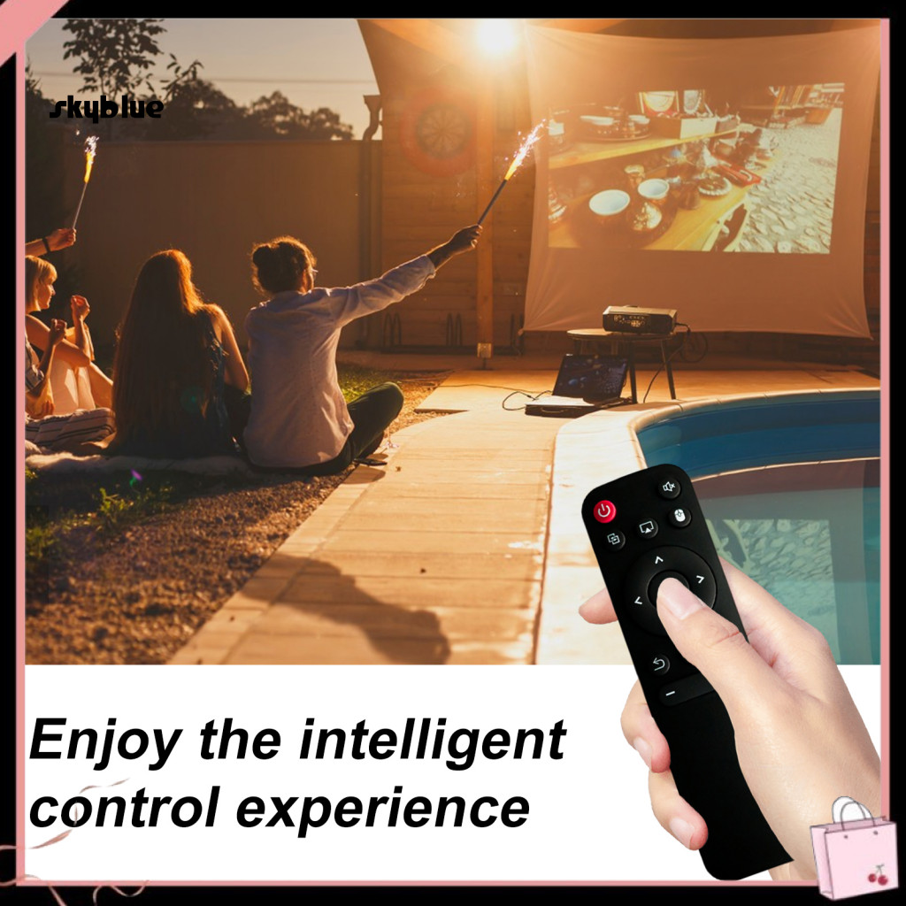 [Sy] ออกแบบมาสําหรับโปรเจคเตอร์ HY320 HY320mini และ HY300Pro ปรับให้ลงตัวและสามารถควบคุมฟังก์ชั่นต่า