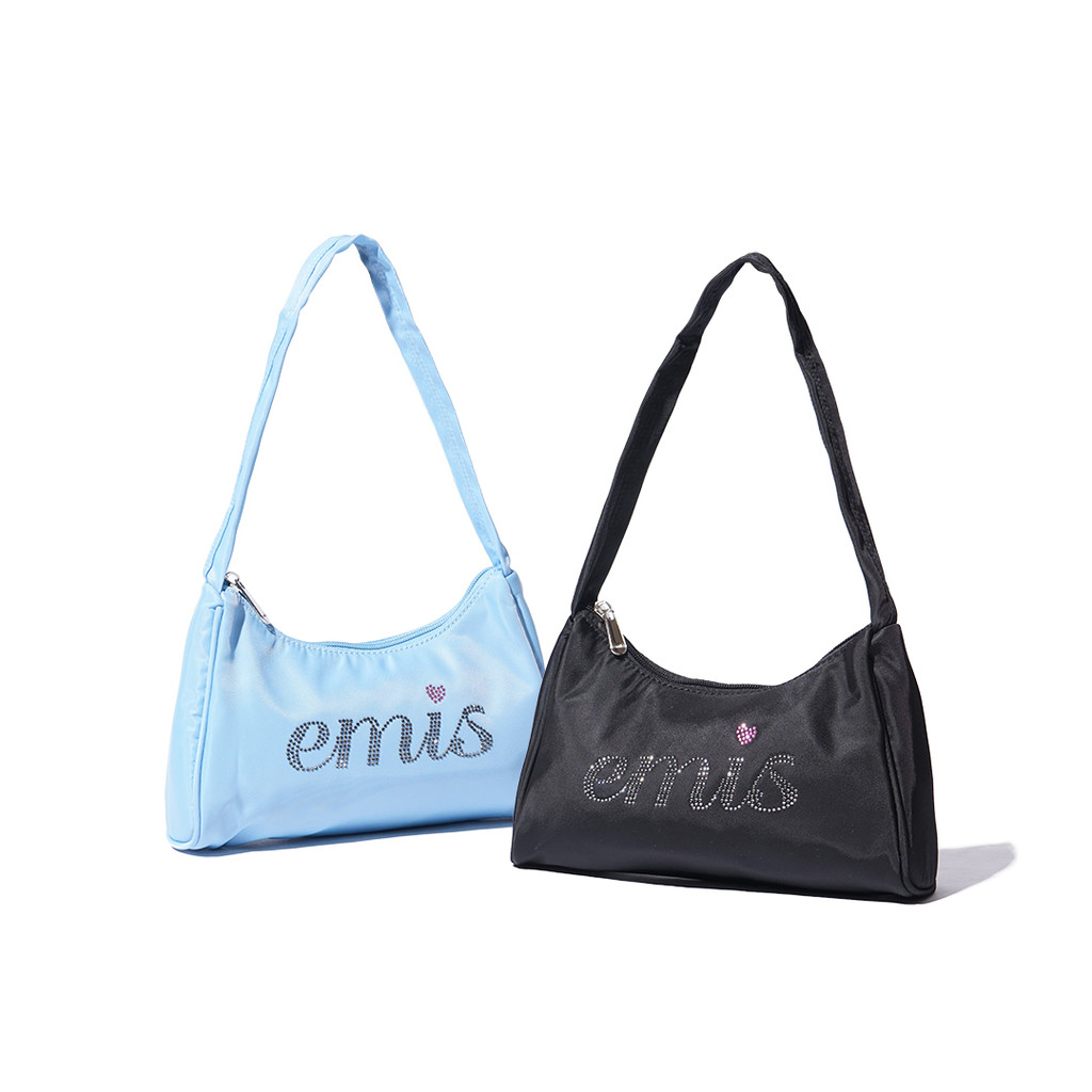 กระเป๋าสะพาย Emis Rhinestone Hobo